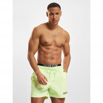Calvin Klein Schwimmshorts mit doppeltem Bund in Zitrusfarbe Größe XS
