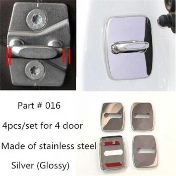Door Lock Cover Case for BMW Mini Cooper Countryman Clubman F54 F55 F56 F60 R60 R61 Maserati Quattroporte Levante Ghibli