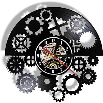 Máquina de Arte Pared de Reloj Gótico