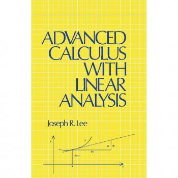 Vitalsource Technologies, Inc. Advanced Calculus With Linear Analysis
