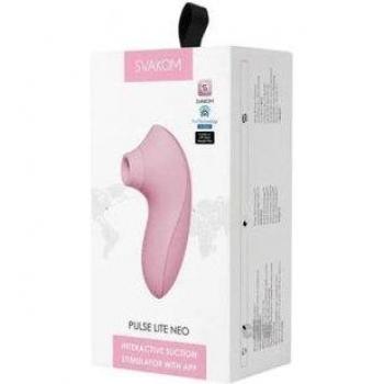 Svakom Pulse Lite Neo Stimulateur Interactif Rose 1unité