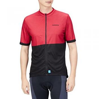 Men’s Red SHIMANO Element Jersey – EU Size S – 167‑173 cm