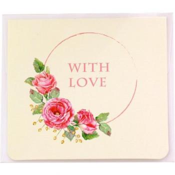 New Year Floral Thank You Card