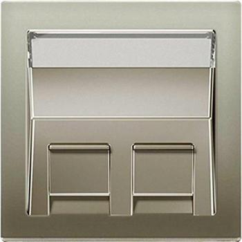 Accessori JUNG: Piastra Centrale Mod‑Jack 2F LS ES569‑30BFPL‑L
