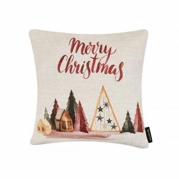 Funda Cojín Laponia 50x50 cm Navidad Algodón