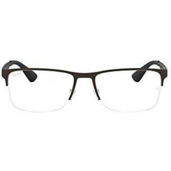 Ray-Ban RX6335 2855 Men's Eyeglasses Grey Size 56 (Frame Only)