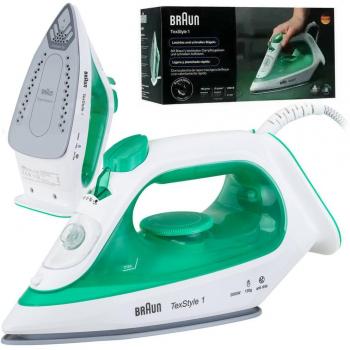 Braun TexStyle 1 SI 1040 Ferro da stiro a vapore con piastra in ceramica