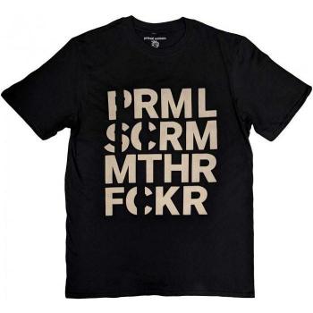 T-shirt Noir Primal Scream Muthafucka Unisexe XXL
