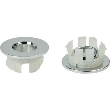 Cubierta de desbordamiento cromada para lavabo