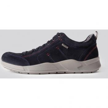 Jomos Uomo Blu 43 – Scarponi Bassi in Cuoio con Zip