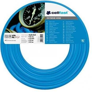 Tubo Ossigeno Resistente alla Saldatura Cellfast 6x3 50m