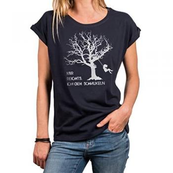 MAKAYA Statement T-Shirt für Frauen
