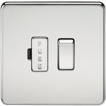 Knightsbridge Polished Chrome 13A Fused Spur Switch