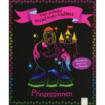 Mein schönster Krickel-Kratz-Malblock. Prinzessinnen