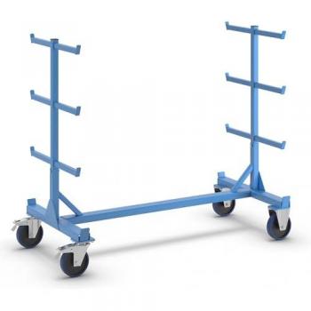 EuroKraft Pro 968538: Carrello a Rastrelliera su Due Lati
