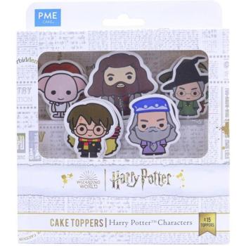 Pack 15 decoraciones para cupcakes personajes Harry Potter