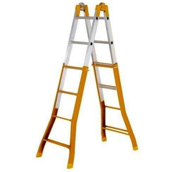 Escalera mixta telescópica 4+5 peldaños