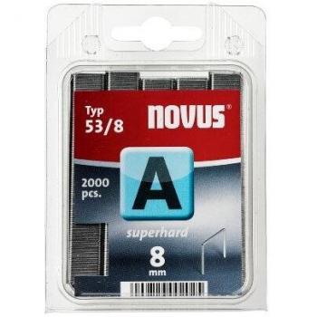 Novus Tackerklammern 53/8 Superhart VE=2000 Stück