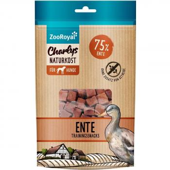 ZooRoyal Charlys Ente Trainingssnack – 100 g Premium