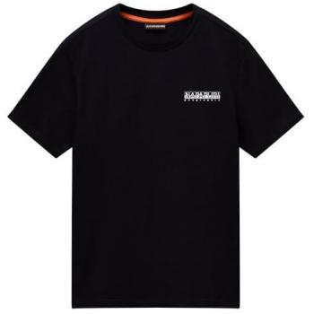 Napapijri Maglietta Maniche Corte “SS TEE” S, Nero