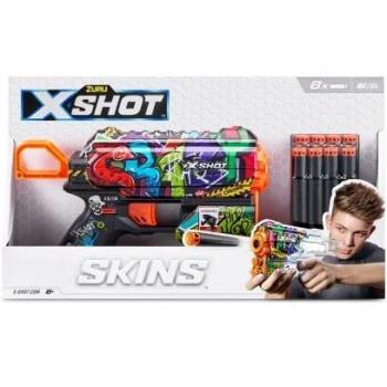 Zuru X-Shot Skins Flux avec 8 fléchettes