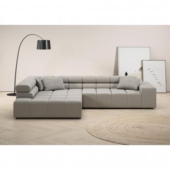 Ancona L‑Form Ecksofa von INOSIGN – 319 cm Breite, verstellbares Kopfteil
