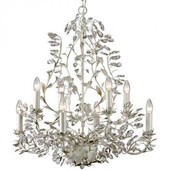 Netlighting Michelan 8-Light Multi-Arm Chandelier Beige Grey