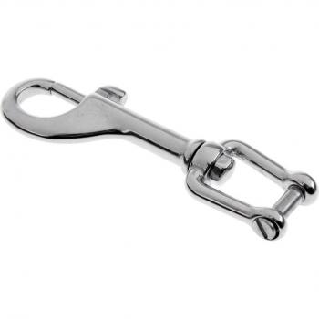 Clip de Cadena Acero Inox 316 con Ojo Giratorio