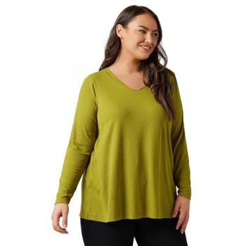 Modal Blend Swing Top in Emerald – Size 16