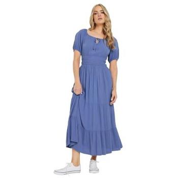 Robe Svelte Bohème Bleue 14T