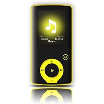 Brigmton BPA-81 Lecteur MP3/MP4 8 Go Noir, Jaune