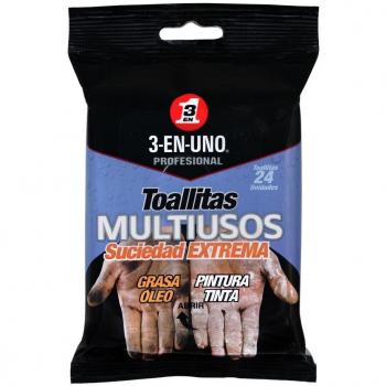 EN UNO, 24 Toallitas Multiusos para Lavamanos