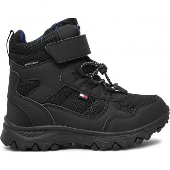 Tommy Hilfiger Stivali Neve Fur Boot Nero T1X5