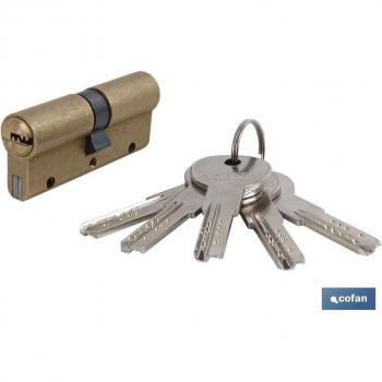 Bombola sicurezza antiurto 40×40 L ottone lungo