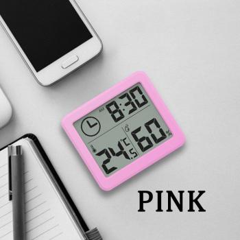 Horloge de bureau avec écran LCD et capteur climatique