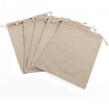 Pack de sacs à pain en lin durable