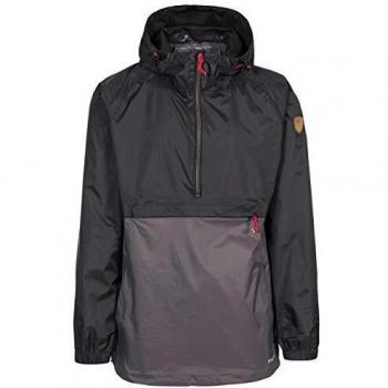 Wasserabweisende Jacke Trespass Herren GUSTY – L – Schwarz