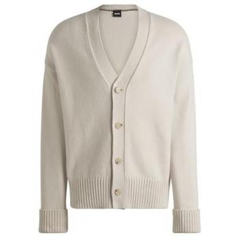 Boss Strickjacke Bellaco Weiss   Herren   Größe: L   5053115813100