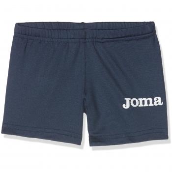 Joma Lycra-Frauenshort Blau Marine Taille L