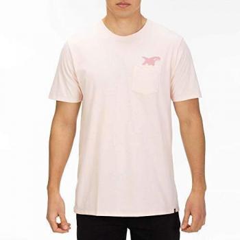 Tee de Hombre Hurley M Killer Bro Echo Pink, Talla S, estilo Pocket