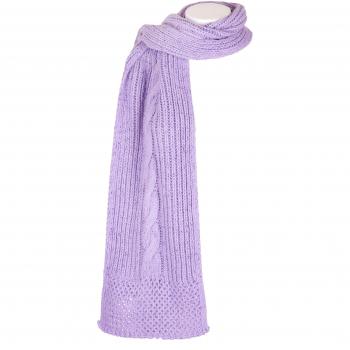 Sciarpa in maglia lurex