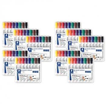 10 Delar Staedtler Lumocolor Tuschpennor Multicolor