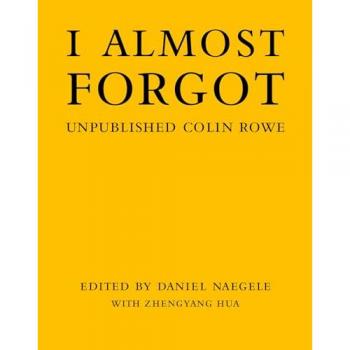 I Almost Forgot by Zhengyang Hua