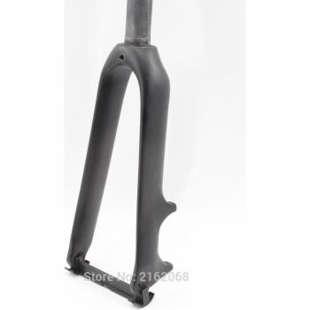 20 Inch Small Wheel Folding Bike with Matte 3K Full Carbon Fiber Front Fork and Carbon Disc V Brake