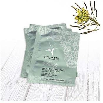 Setarè Purify Glättende Scrub-Maske 2-in-1, 15 ml