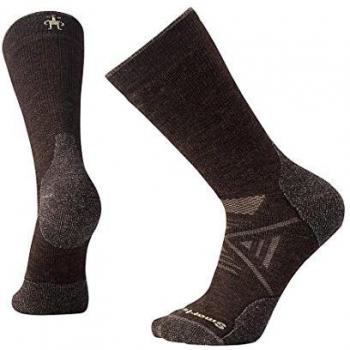 Calcetines Smartwool PHD Outdoor Medium Crew para hombre, Marrón