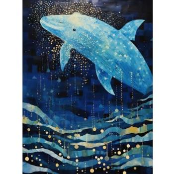 Arctic Whale Breach Coastal Reverie