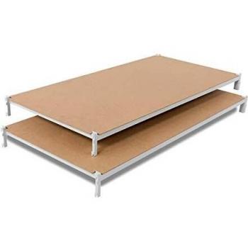 Hartfaser-Auflage, 2er Set, Kaiserkraft, 1250 x 500 mm