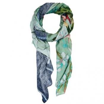 Foulard Fashion Bleu Vert pour Femme