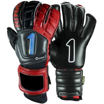 Torhüter-Quantum PRO Handschuhe Rinat – Schwarz/Rot, 11